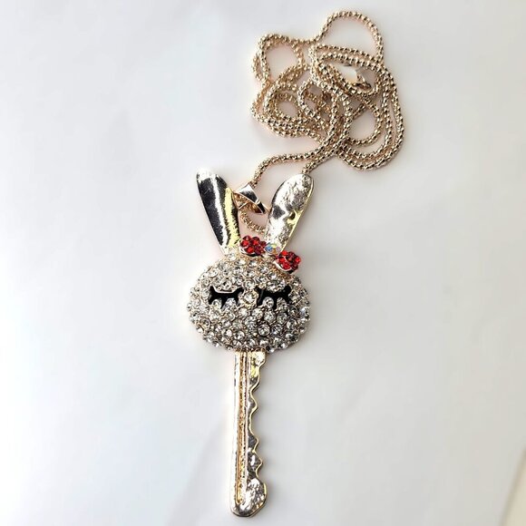 Rabbit Pendant Necklace - Picture 8 of 10